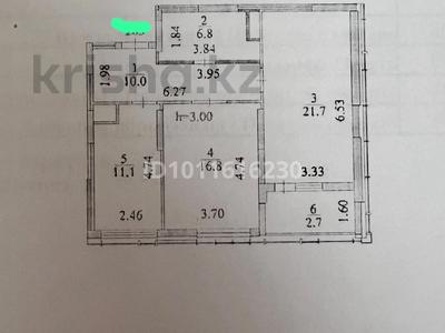 2-комнатная квартира · 70 м² · 7/21 этаж, Мангилик Ел 62 за 59.5 млн ₸ в Астане, Есильский р-н