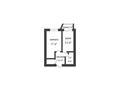 1-бөлмелі пәтер · 37 м² · 1/9 қабат, 4 микрорайон, бағасы: 9.5 млн ₸ в Актобе — фото 6