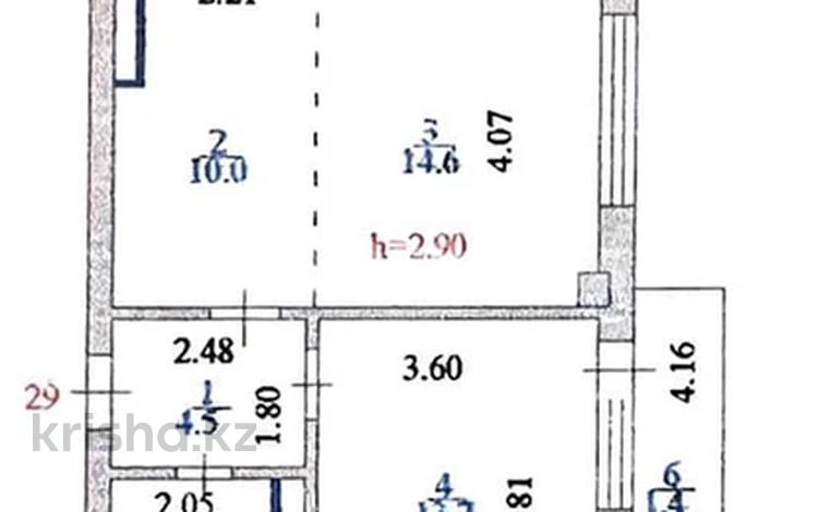 2-комнатная квартира, 48.1 м², 6/15 этаж, Кошкарбаева 23/2 — пересечение улиц Ахмета Байтұрсынұлы и Қалибека Қуанышбаева за 25.5 млн 〒 в Астане, Алматы р-н — фото 16