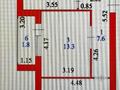 2-комнатная квартира · 50 м² · 1/3 этаж, Коргалжынское шоссе 132 — Проходит по 7-20-25 за 20 млн ₸ в Астане, Нура р-н — фото 8