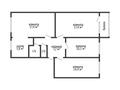 4-бөлмелі пәтер · 76.4 м² · 5/5 қабат, 9 микрорайон 12, бағасы: 25 млн ₸ в Костанае — фото 12