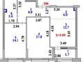 3-комнатная квартира · 70 м² · 2/9 этаж, Жошы Хан 20 — Samal park, Sfera park, Президентский Парк за 1 млн ₸ в Астане, Есильский р-н — фото 5