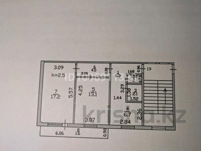 2-комнатная квартира · 52.1 м² · 4/9 этаж, Виктора Хары 1 за 7 млн 〒 в Шахтинске