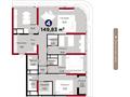 4-комнатная квартира · 150 м² · 18/28 этаж, Турар Рыскулов 7 за 210 млн ₸ в Астане, Есильский р-н