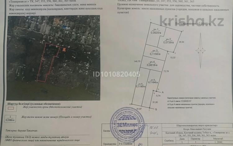 Дача · 1 комната · 20 м² · 62 сот., Тимерязево — Дачи Тимирязево за 5.9 млн ₸ в Затобольске (Тобыле) — фото 2