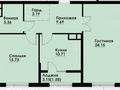 2-комнатная квартира · 70 м² · 11/12 этаж, Макатаева - Байтурсынова за 60 млн ₸ в Алматы, Алмалинский р-н