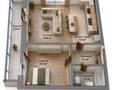 2-комнатная квартира · 51.2 м² · 6/9 этаж, Керей и Жанибек хандар 12/1 — САМАЯ НИЗКАЯ ЦЕНА за 31.5 млн ₸ в Астане, Есильский р-н — фото 9