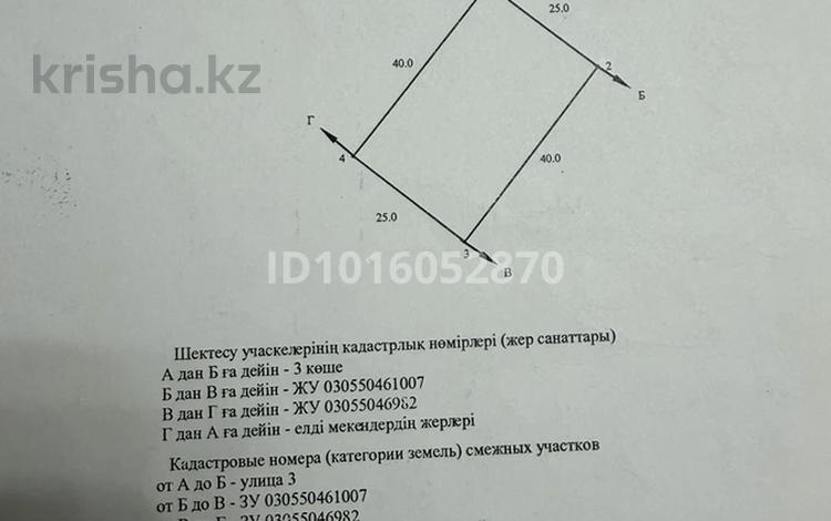 Жер телімі · 10 сотық, Мкр Ардагер 2 сектор, бағасы: 3 млн ₸ в Конаеве — фото 2
