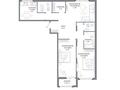 3-комнатная квартира · 79.4 м², Шамши Калдаяков 30/1 за ~ 45.7 млн ₸ в Астане, Сарайшык р-н — фото 3