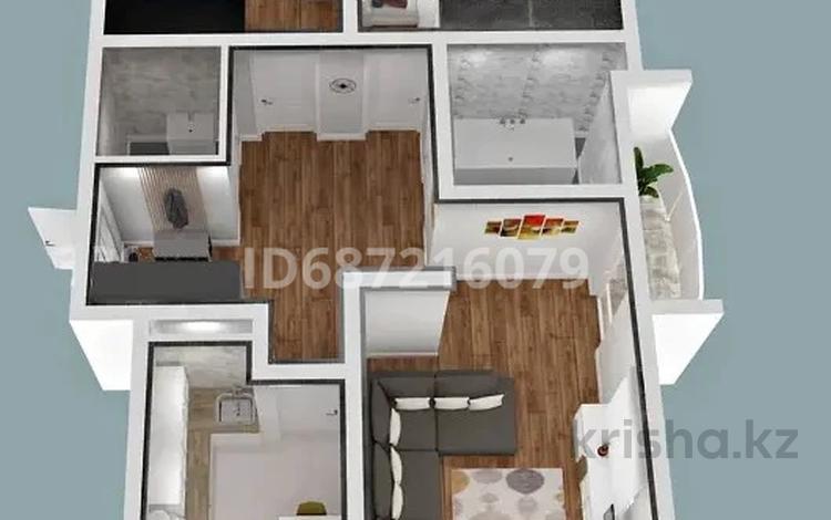 3-комнатная квартира, 88 м², 6/12 этаж помесячно, Жаңа қала/ул.9 40/1 за 130 000 〒 в Туркестане — фото 2