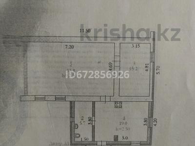 Отдельный дом · 2 комнаты · 73 м² · 6 сот., Кызылжар 4/3 — Центральная за 15 млн ₸ в Актобе