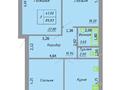 3-комнатная квартира · 90 м² · 1/4 этаж, мкр Жулдыз 40 за 22.5 млн ₸ в Уральске