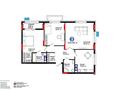 3-бөлмелі пәтер · 100 м² · 7/9 қабат, Е-321 4, бағасы: 58 млн ₸ в Астане, Есильский р-н — фото 18