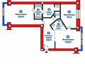 3-комнатная квартира · 70.6 м² · 3/5 этаж, Пушкина 129 — проспект Абая за 600 000 ₸ в Алматы, Медеуский р-н — фото 15