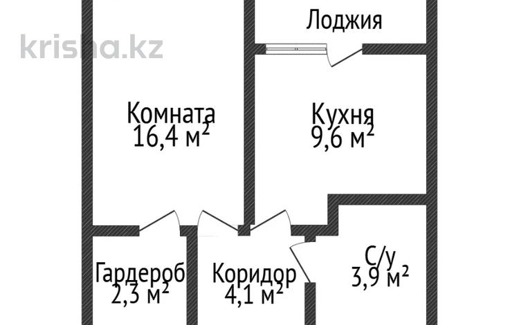 1-бөлмелі пәтер · 39.2 м² · 10/10 қабат, ул. Гашека, бағасы: 21.5 млн ₸ в Костанае — фото 2