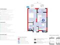 2-комнатная квартира · 49.4 м² · 15/19 этаж, Туран 57/1 за 36.5 млн ₸ в Астане