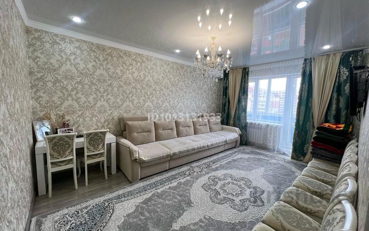 3-комнатная квартира · 78.2 м² · 3/7 этаж, Майкудук, Майкудук, мкр Голубые пруды 5/5 — за ТД Сырдария за 37 млн ₸ в Караганде, Алихана Бокейханова р-н — фото 2