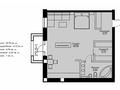 1-комнатная квартира, 59.18 м², мкр Ак-Шагала, ул. 2 84 за ~ 27.8 млн 〒 в Атырау — фото 2