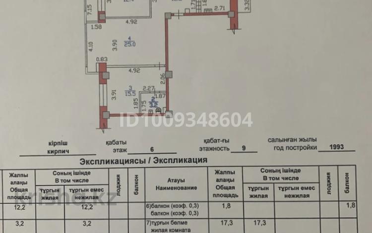 4-комнатная квартира · 112.7 м² · 6/9 этаж, проспект Сейфуллина — Пр Абая за 115 млн 〒 в Алматы, Алмалинский р-н — фото 2