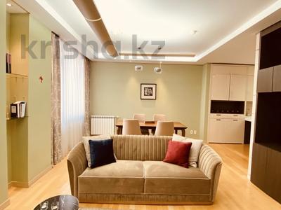 2-комнатная квартира · 98 м² · 7/18 этаж, Ахмет Байтурсынова 1 за 77 млн 〒 в Астане, Алматы р-н