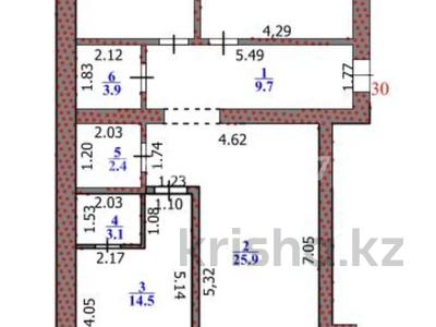 3-бөлмелі пәтер · 100 м² · 3/3 қабат, Б.Жумагалиева 17 — Старый аэропорт ЖК Алмаз, бағасы: 25.2 млн ₸ в Уральске