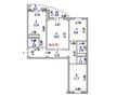 3-комнатная квартира · 69.1 м² · 2/5 этаж, Е-128 7, 7/2,7/1 за 25 млн ₸ в Астане, Нура р-н