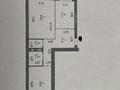 2-комнатная квартира, 66 м², 6/9 этаж, Жангельдина 1 — Сарыарка за 30.5 млн 〒 в Астане, Сарыарка р-н — фото 2