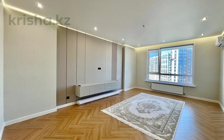 3-комнатная квартира · 100 м² · 8/9 этаж, Аль-Фараби 1 за 88 млн ₸ в Астане, Есильский р-н — фото 2