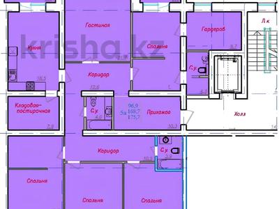 5-комнатная квартира, 180.9 м², 7/10 этаж, Акана серы за 50 млн 〒 в Кокшетау