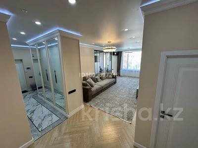 4-комнатная квартира · 117 м² · 5/14 этаж, Каныша Сатпаева 133/5 за 117.5 млн 〒 в Алматы, Бостандыкский р-н