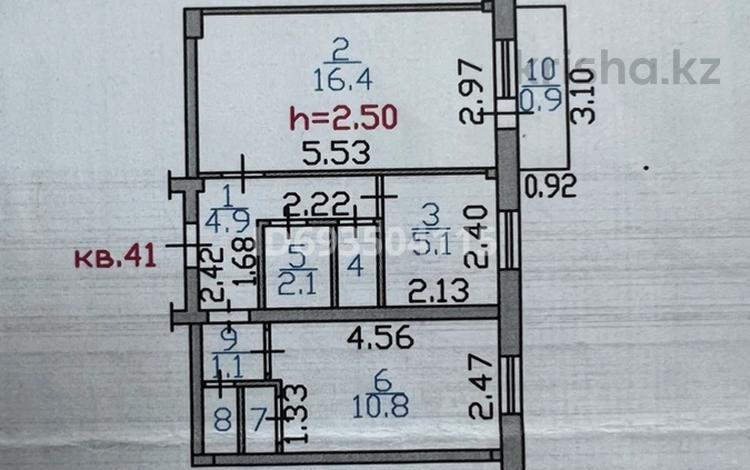2-бөлмелі пәтер · 44.1 м² · 3/5 қабат, Каныша Сатпаева 16, бағасы: 19.5 млн ₸ в Усть-Каменогорске, Ульбинский — фото 11