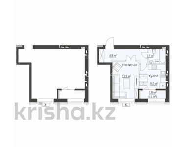 1-комнатная квартира · 38.4 м² · 5/9 этаж, ​067-й учетный квартал 464/6 за 15.3 млн ₸ в Караганде, Алихана Бокейханова р-н