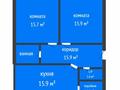 2-комнатная квартира · 62.6 м² · 6/6 этаж, Наурыз 2 за 19 млн ₸ в Костанае — фото 2