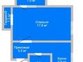 1-бөлмелі пәтер · 35 м² · 3/9 қабат, Абая 52, бағасы: 16.5 млн ₸ в Костанае — фото 2