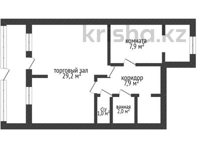 Свободное назначение, магазины и бутики • 54 м² за 24 млн 〒 в Актобе, Старый город