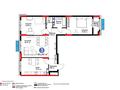 3-комнатная квартира · 96 м² · 6/9 этаж, Туран 43/5 за 83 млн ₸ в Астане, Нура р-н — фото 3