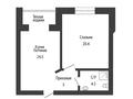 2-комнатная квартира · 54 м² · 2/5 этаж, мкр. Алтын орда, Алтын орда 19л к1 за 22 млн ₸ в Актобе — фото 18