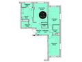 3-комнатная квартира · 90.35 м², Жамбыла 162 за ~ 36.1 млн ₸ в Таразе — фото 3