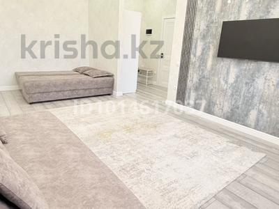 1-бөлмелі пәтер · 45 м² · 5/9 қабат, Толе би 25 — Туран-улы дала-толе би, бағасы: 18 000 ₸ в Астане, Нура р-н