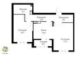 2-бөлмелі пәтер · 60.4 м² · 6/12 қабат, Абишева — Напротив рынка Жибек жолы, бағасы: 41.5 млн ₸ в Алматы, Наурызбайский р-н — фото 15