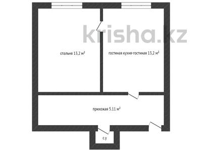2-комнатная квартира, 36 м², 5/5 этаж, Жамбыла Жабаева 134 за ~ 7.3 млн 〒 в Кокшетау