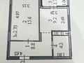 1-комнатная квартира · 40 м² · 7/9 этаж, А102 11 — возле гипермаркет метро за 15.5 млн 〒 в Астане, Алматы р-н