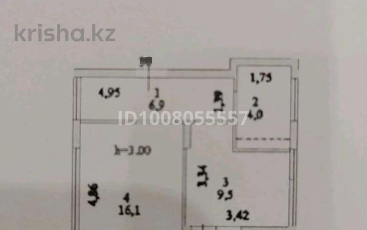 1-комнатная квартира · 38.4 м² · 8/12 этаж, Казыбек би 41/1 за 23.7 млн 〒 в Астане, Нура р-н — фото 2