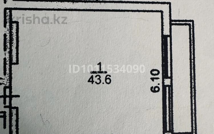 Еркін · 43.6 м², бағасы: 9 млн ₸ в Костанае, 7-й микрорайон — фото 2