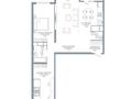 3-комнатная квартира · 100 м² · 11/16 этаж, Каныша Сатпаева 90/55Б за 70 млн ₸ в Алматы, Бостандыкский р-н — фото 2