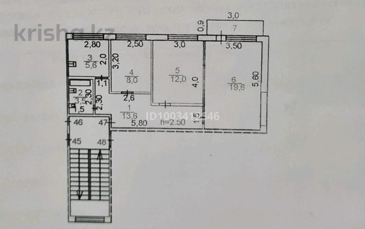 3-комнатная квартира · 62.3 м² · 3/5 этаж, Ердена 199 — Дом в сва Лекеровой за 16 млн ₸ в Сатпаев — фото 2