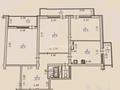 3-бөлмелі пәтер · 117.5 м² · 11/17 қабат, Жандосова, бағасы: 65 млн ₸ в Алматы, Ауэзовский р-н