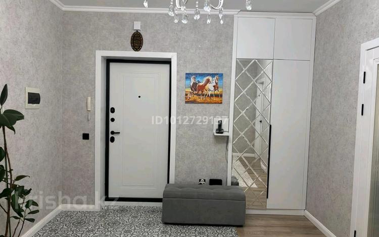2-бөлмелі пәтер · 80 м² · 13/14 қабат, Мукан Тулебаев 5, бағасы: 32 млн ₸ в Астане, Алматы р-н — фото 2