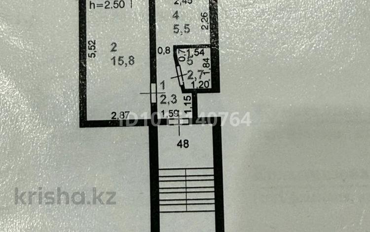 1-бөлмелі пәтер · 27.1 м² · 3/5 қабат, Баймуханова 33а, бағасы: 9.5 млн ₸ в Атырау — фото 2