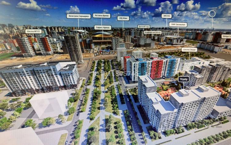 1-комнатная квартира · 34.37 м² · 8/12 этаж, Казыбек би 23 за 28 млн ₸ в Астане, Нура р-н — фото 3